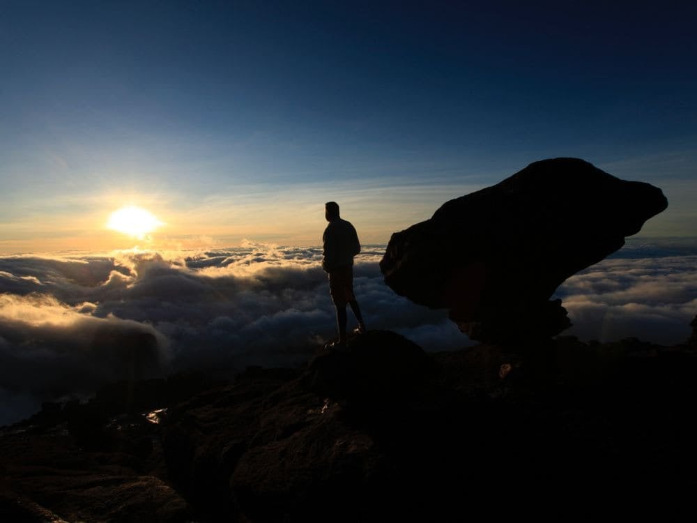 Tramonto sul Monte Roraima Tramonto sul Monte Roraima