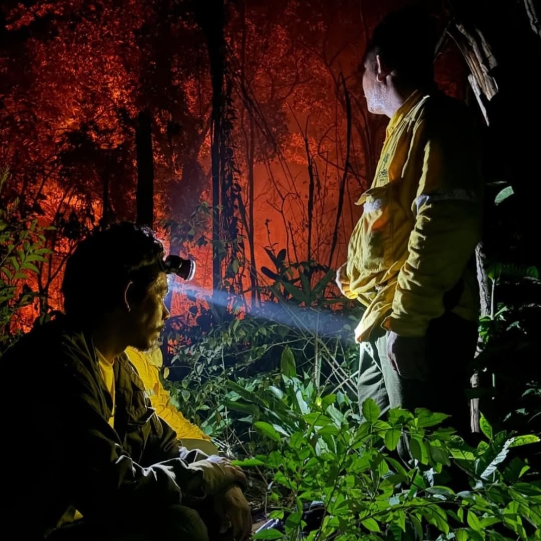 Photo: @guardioes_ti_kumaruara 8 conservation Projects in the Amazon - Alter do Chão Brigade (2) (2)
