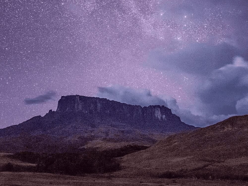 . A propos du Mount Roraima - ciel étoilé