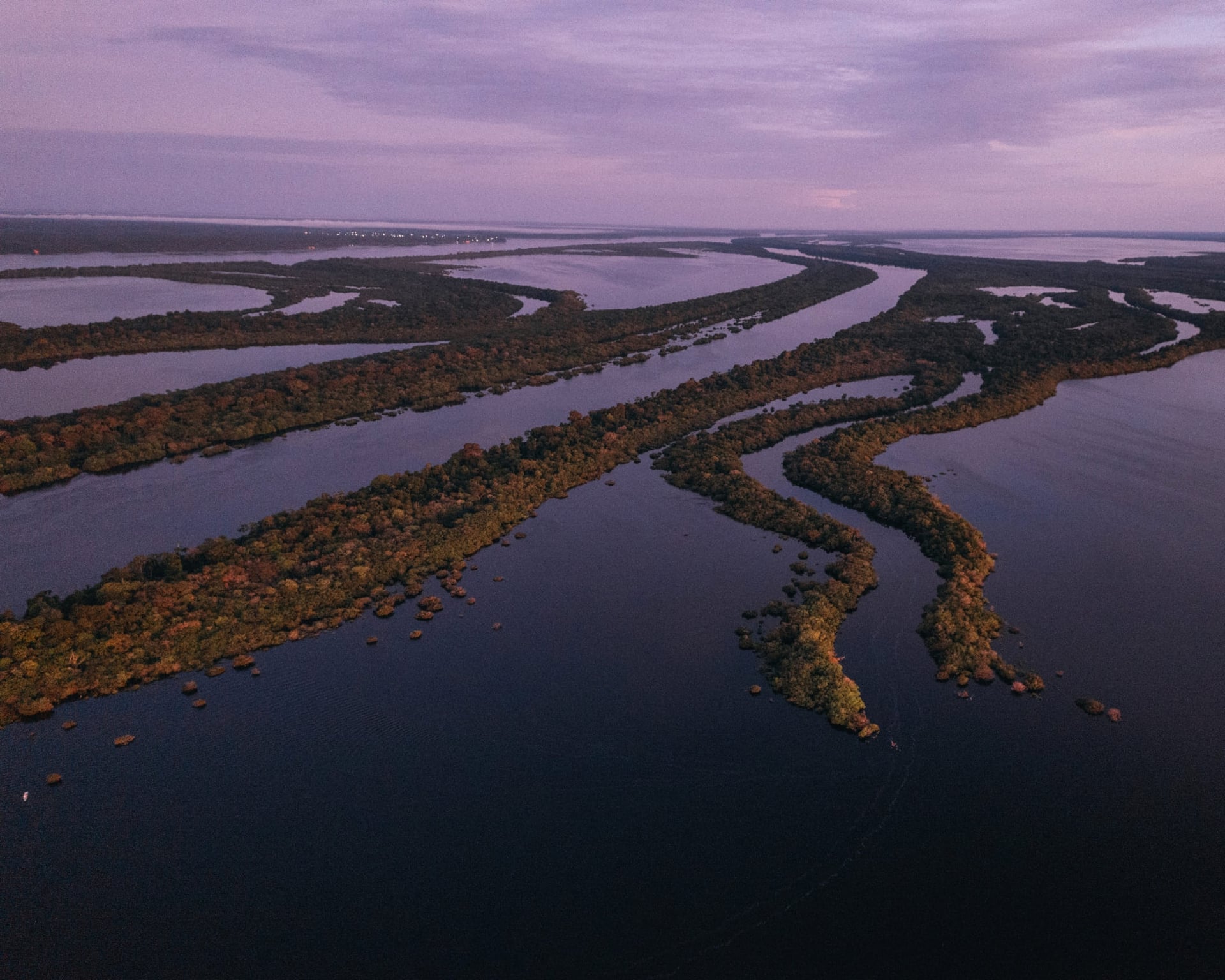Parque Nacional de Anavilhanas, o arquipélago da Amazônia no Brasil Parque Nacional de Anavilhanas, o arquipélago da Amazônia no Brasil